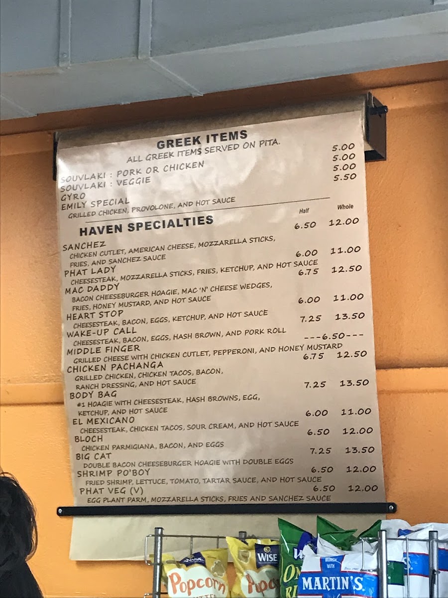 Hoagie Haven Photo Menu 10