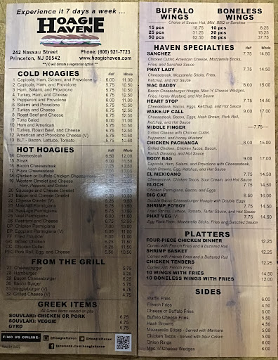Hoagie Haven Photo Menu 5