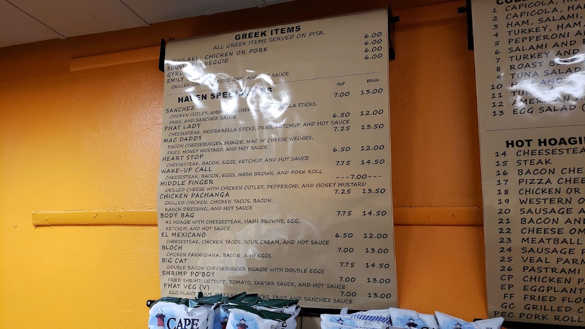 Hoagie Haven Photo Menu 7