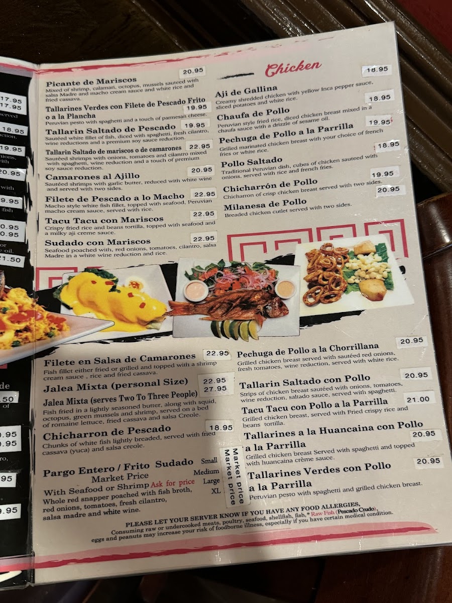 Ceviche House Photo Menu 7