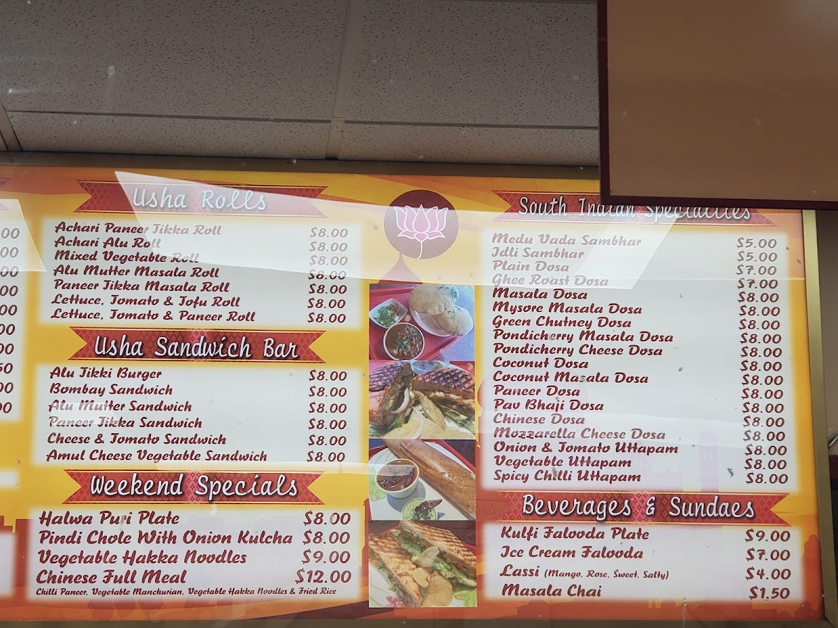 Usha Foods Photo Menu 9