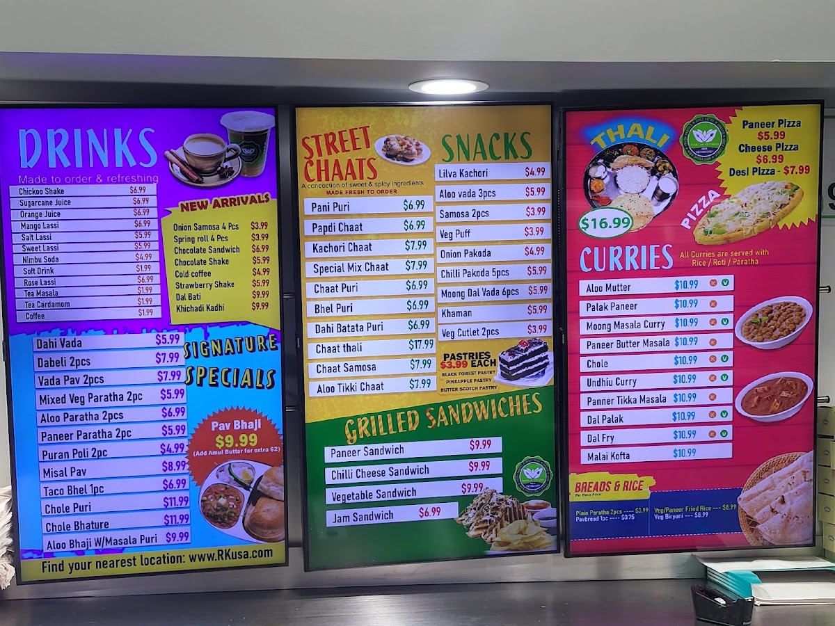 Rajula's Kitchen Photo Menu 5