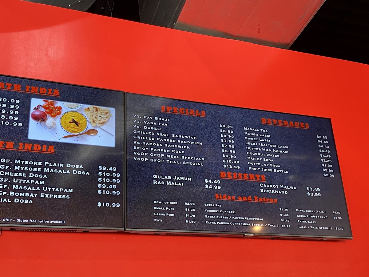Bombay Express Photo Menu 10