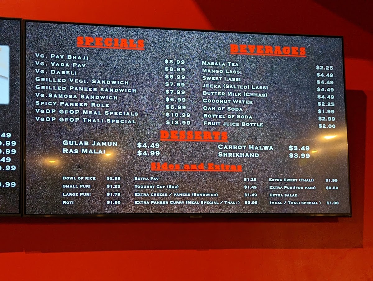 Bombay Express Photo Menu 8