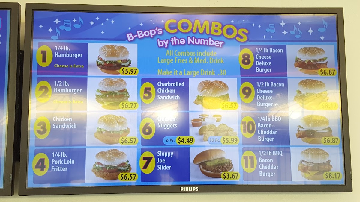 B-Bop's Photo Menu 2