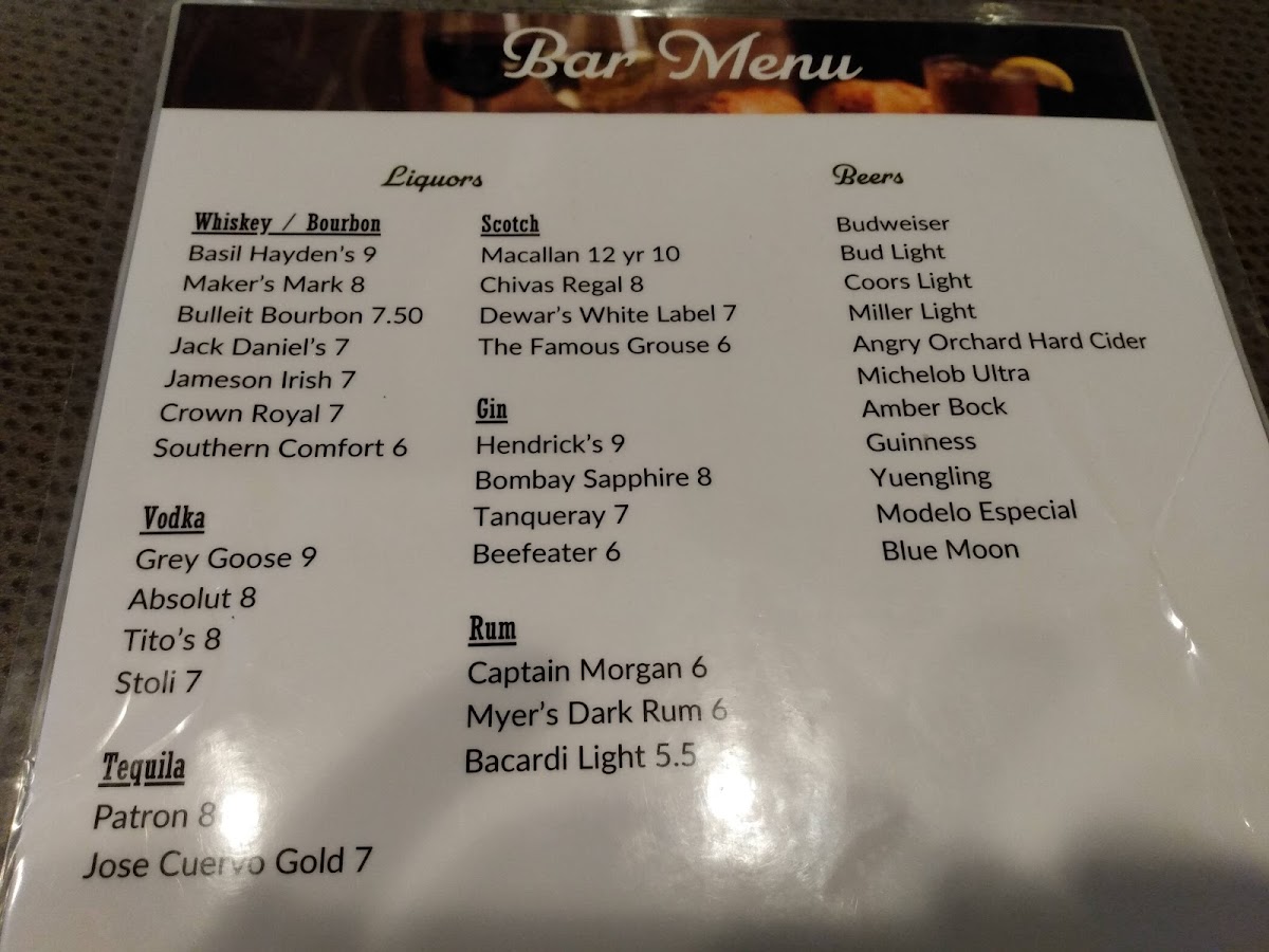 Demos' Restaurant Photo Menu 9
