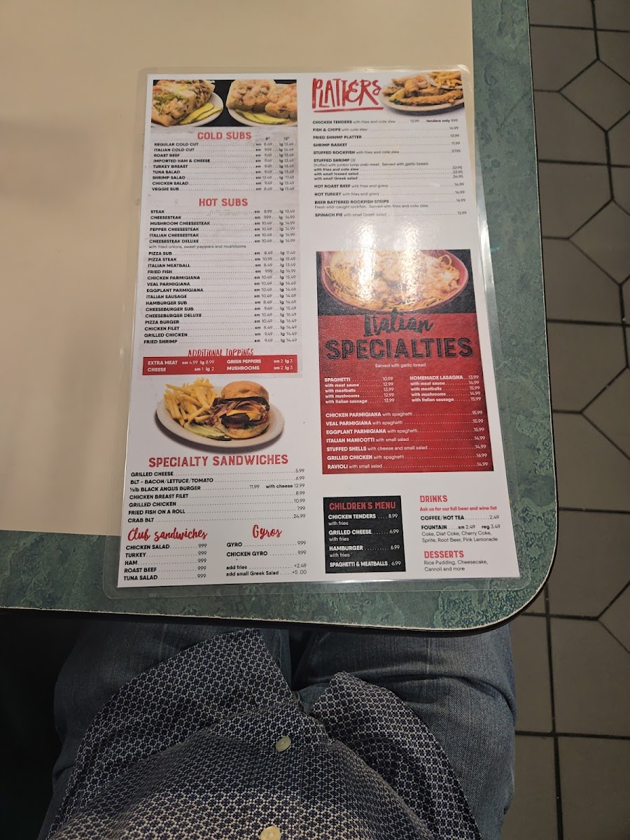Riverside Pizzeria Photo Menu 1