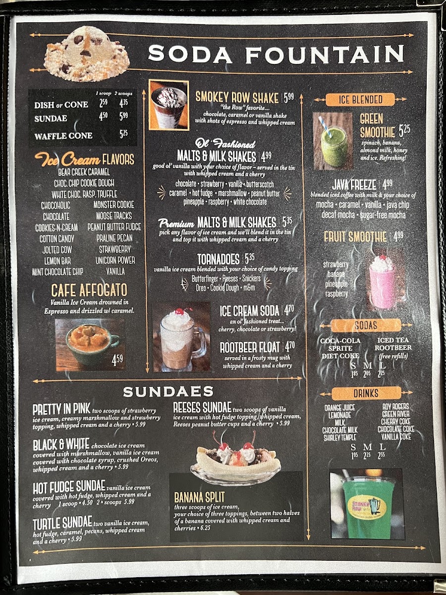 Smokey Row Coffee Photo Menu 4