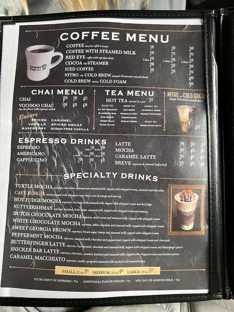 Smokey Row Coffee Photo Menu 9