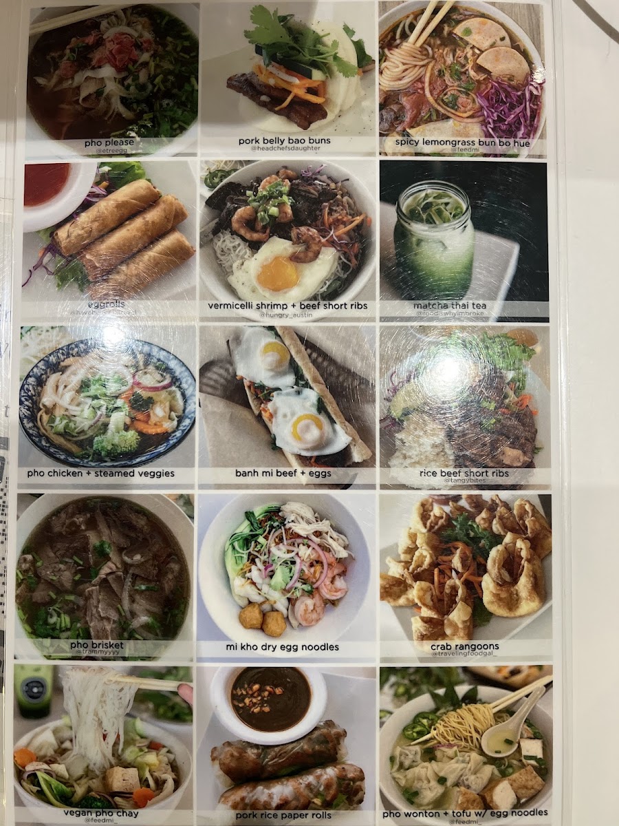 Pho Please Photo Menu 8