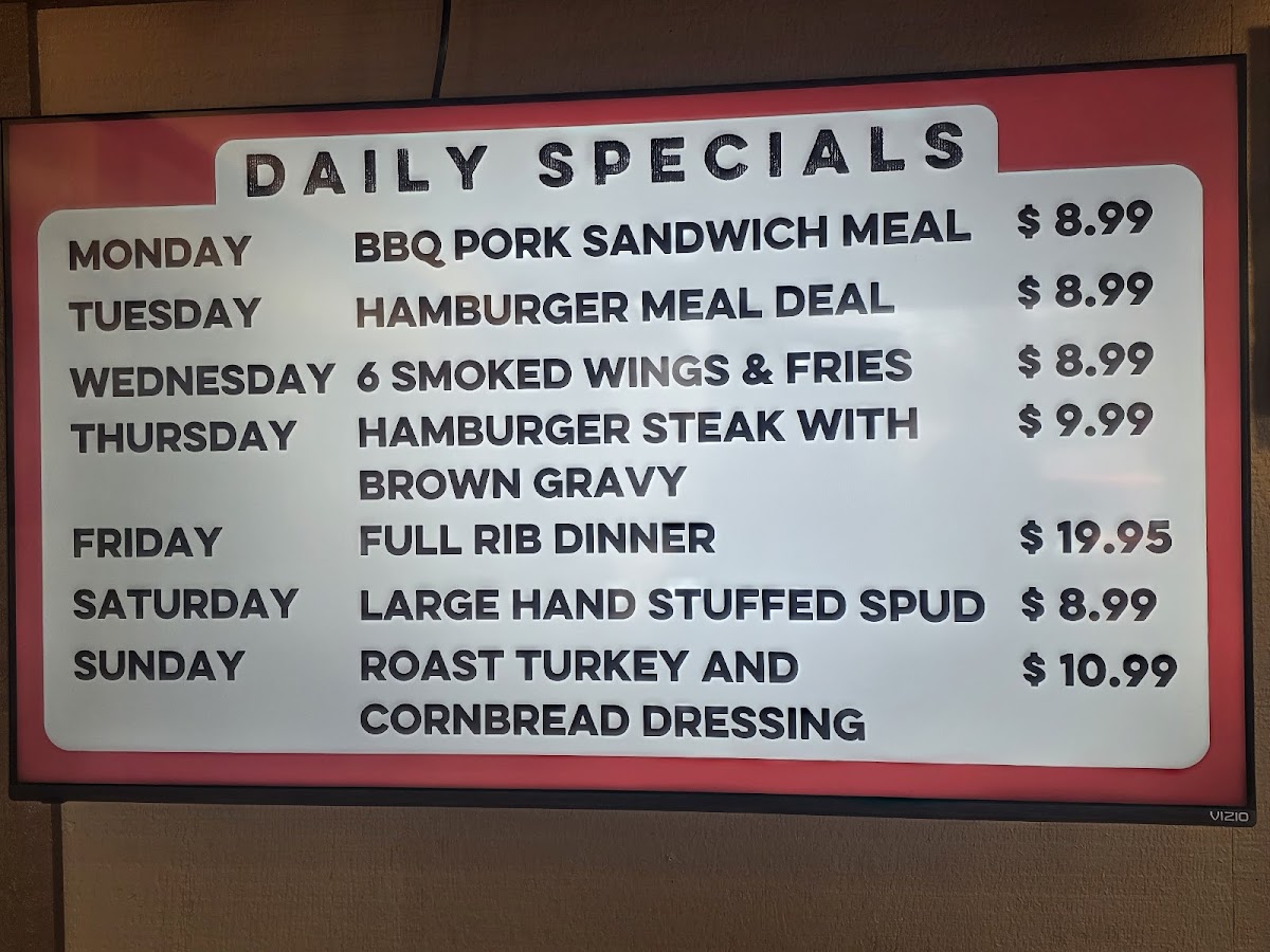 Bar-B-Cutie SmokeHouse Photo Menu 2