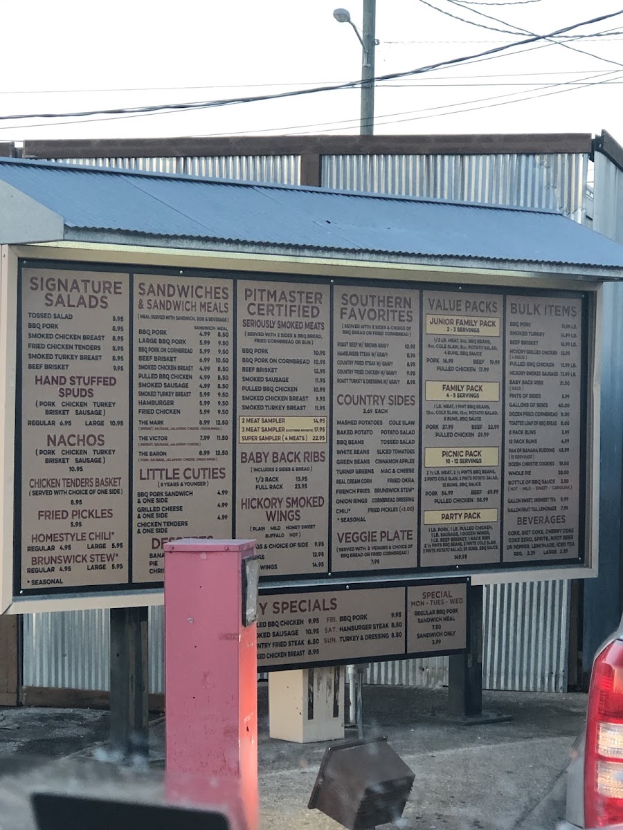 Bar-B-Cutie SmokeHouse Photo Menu 6