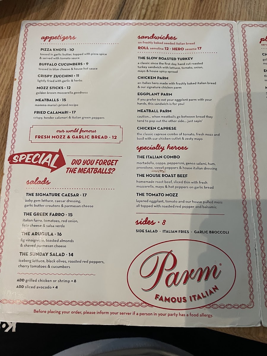 Parm Battery Park City Photo Menu 9