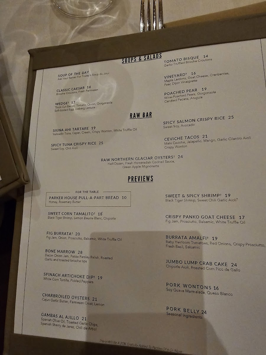 Chef Adrianne's Vineyard Restaurant and Bar Photo Menu 6