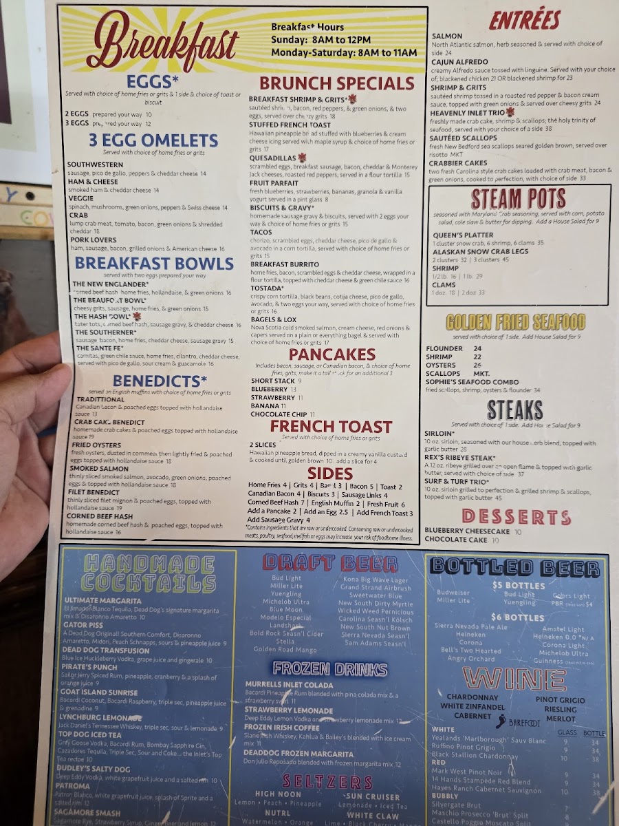 Dead Dog Saloon Photo Menu 4