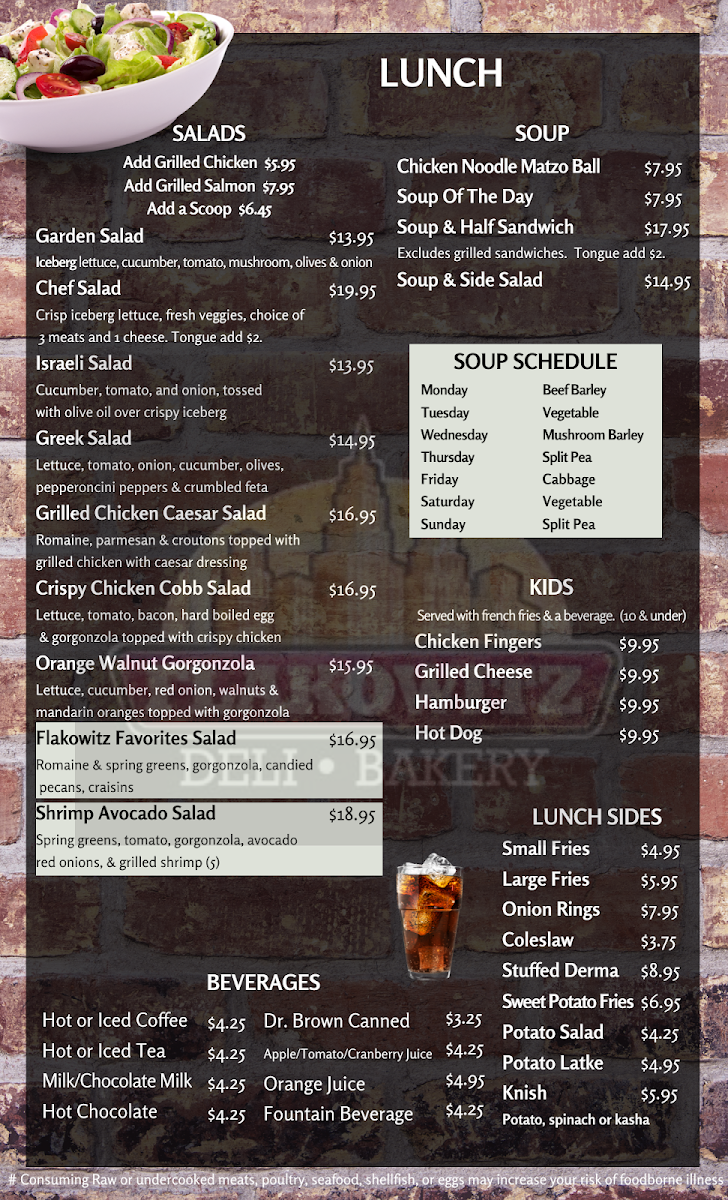 Flakowitz of Boynton Photo Menu 6