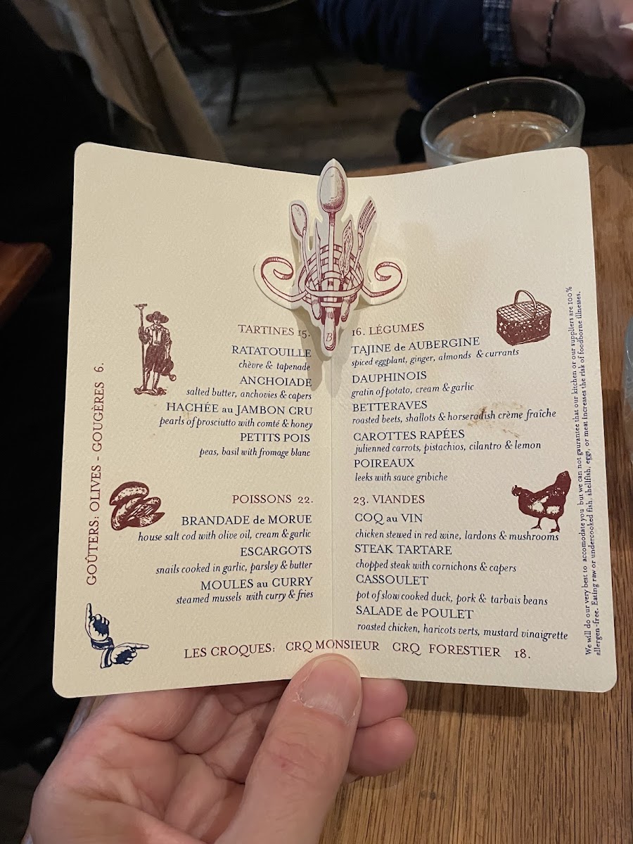 Buvette Photo Menu 4