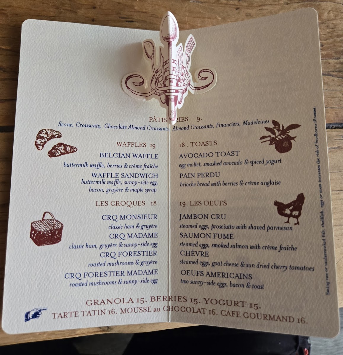 Buvette Photo Menu 6