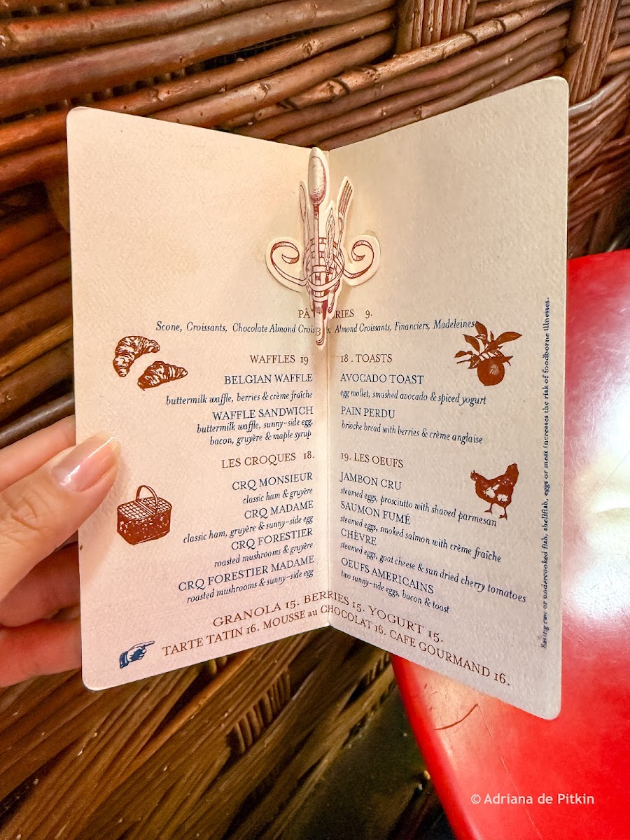 Buvette Photo Menu 8