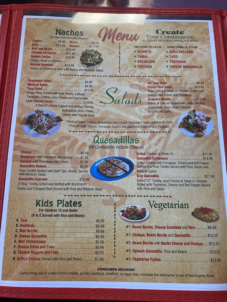 Casa Leon Photo Menu 10