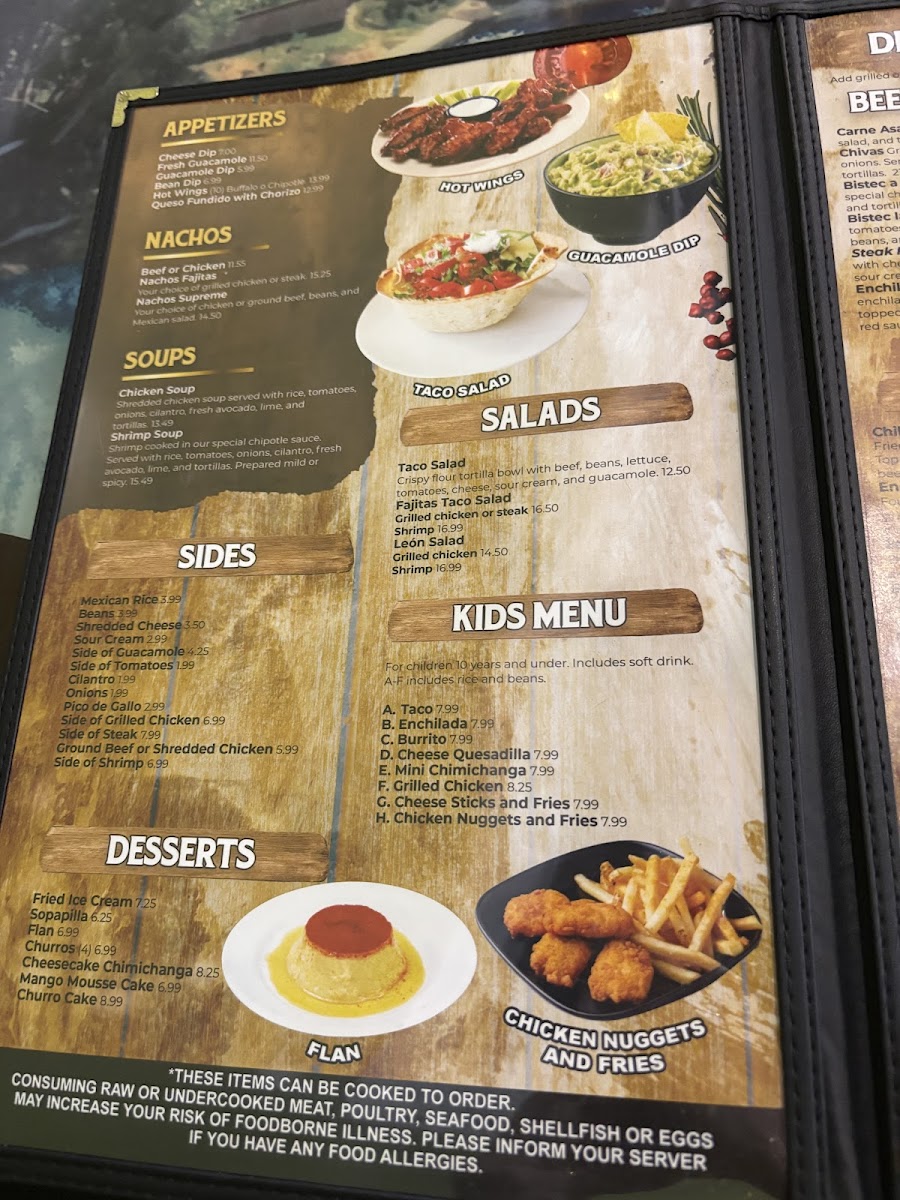 Casa Leon Photo Menu 9