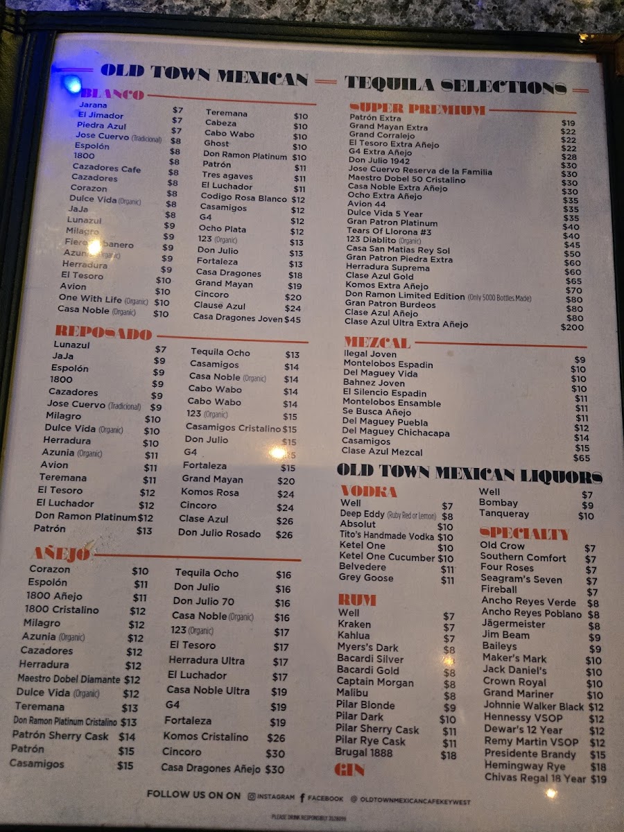 Old Town Mexican Cafe Photo Menu 5