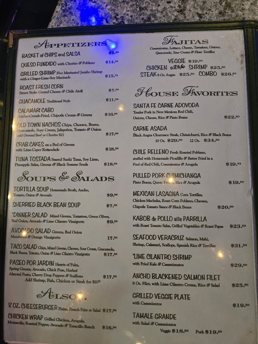 Old Town Mexican Cafe Photo Menu 8