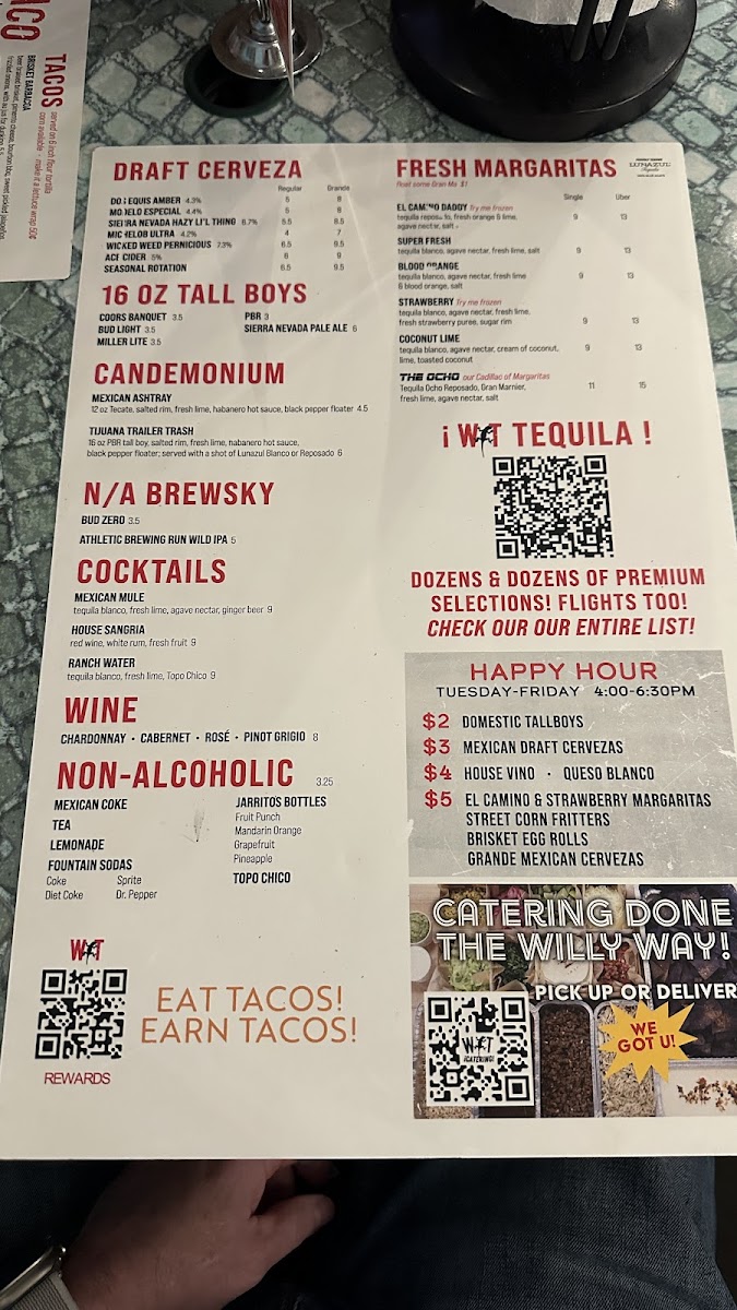 Willy Taco Photo Menu 6