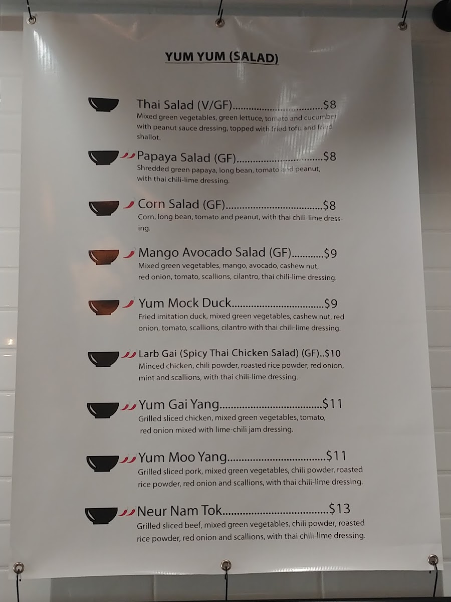 One More Charm Thai Restaurant Photo Menu 3