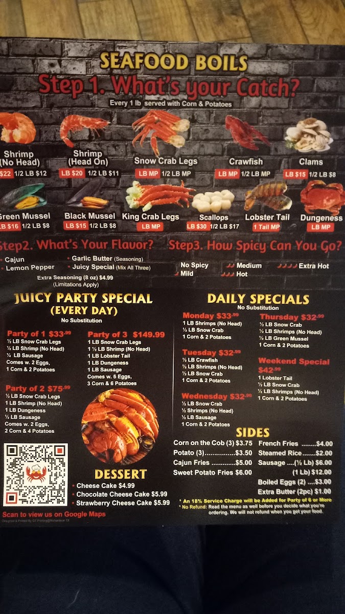 Juicy Seafood & Bar Photo Menu 6