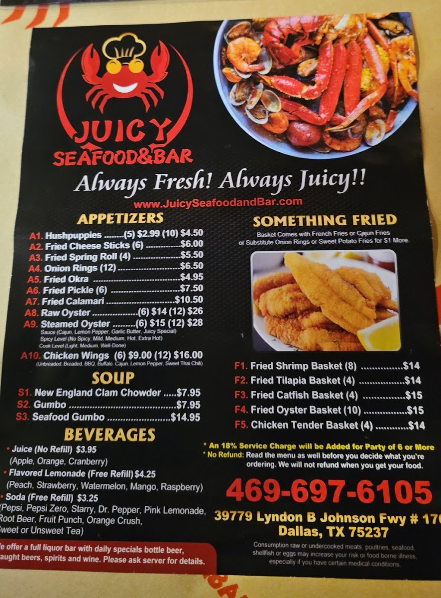 Juicy Seafood & Bar Photo Menu 8