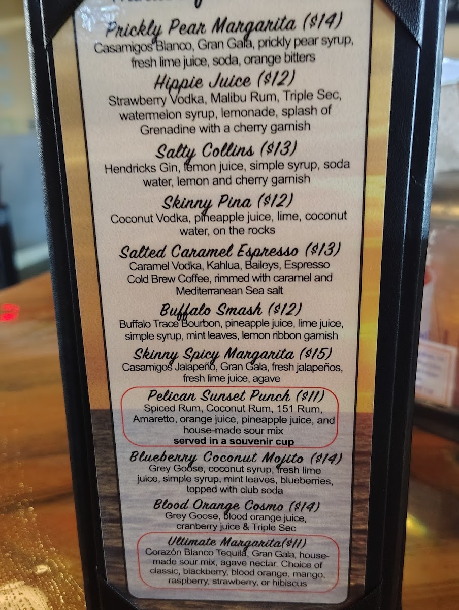 Salty Pelican Bar & Grill Photo Menu 5