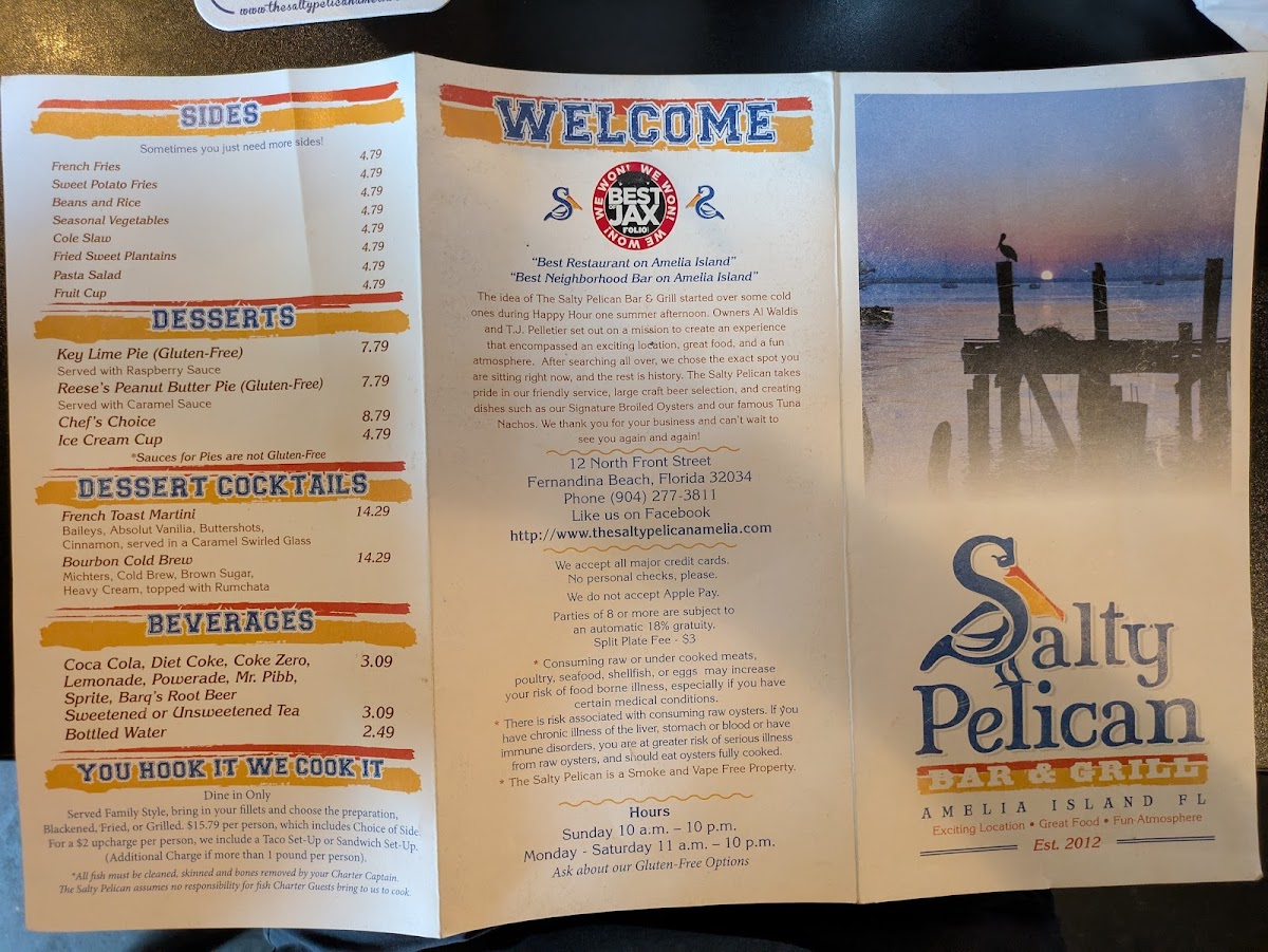 Salty Pelican Bar & Grill Photo Menu 9