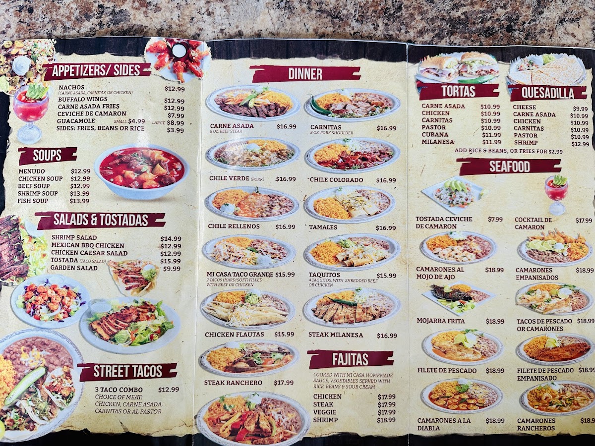 Mi Casa Mexicana Photo Menu 10