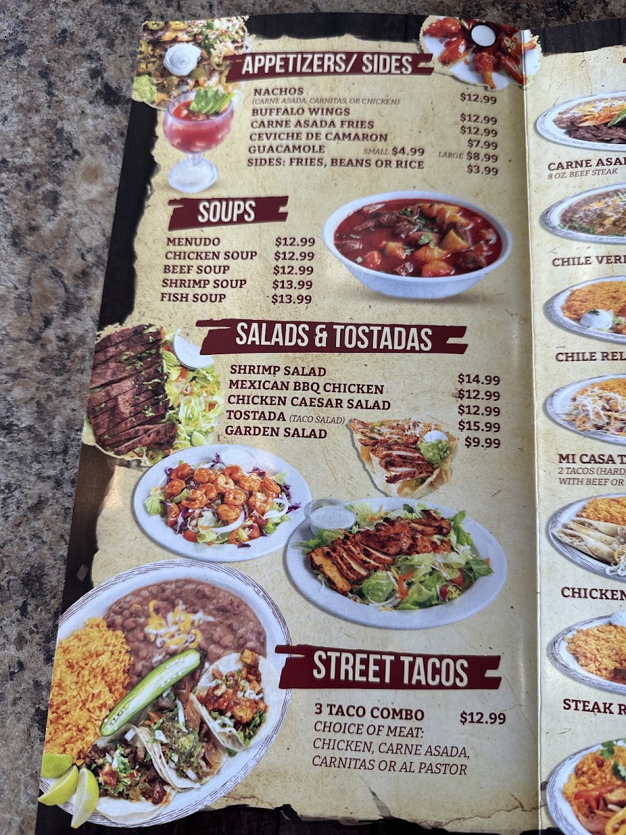 Mi Casa Mexicana Photo Menu 4