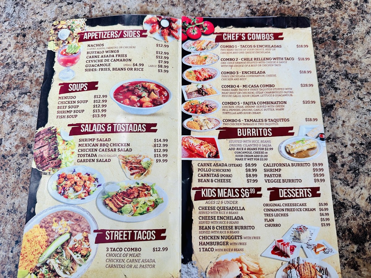 Mi Casa Mexicana Photo Menu 5