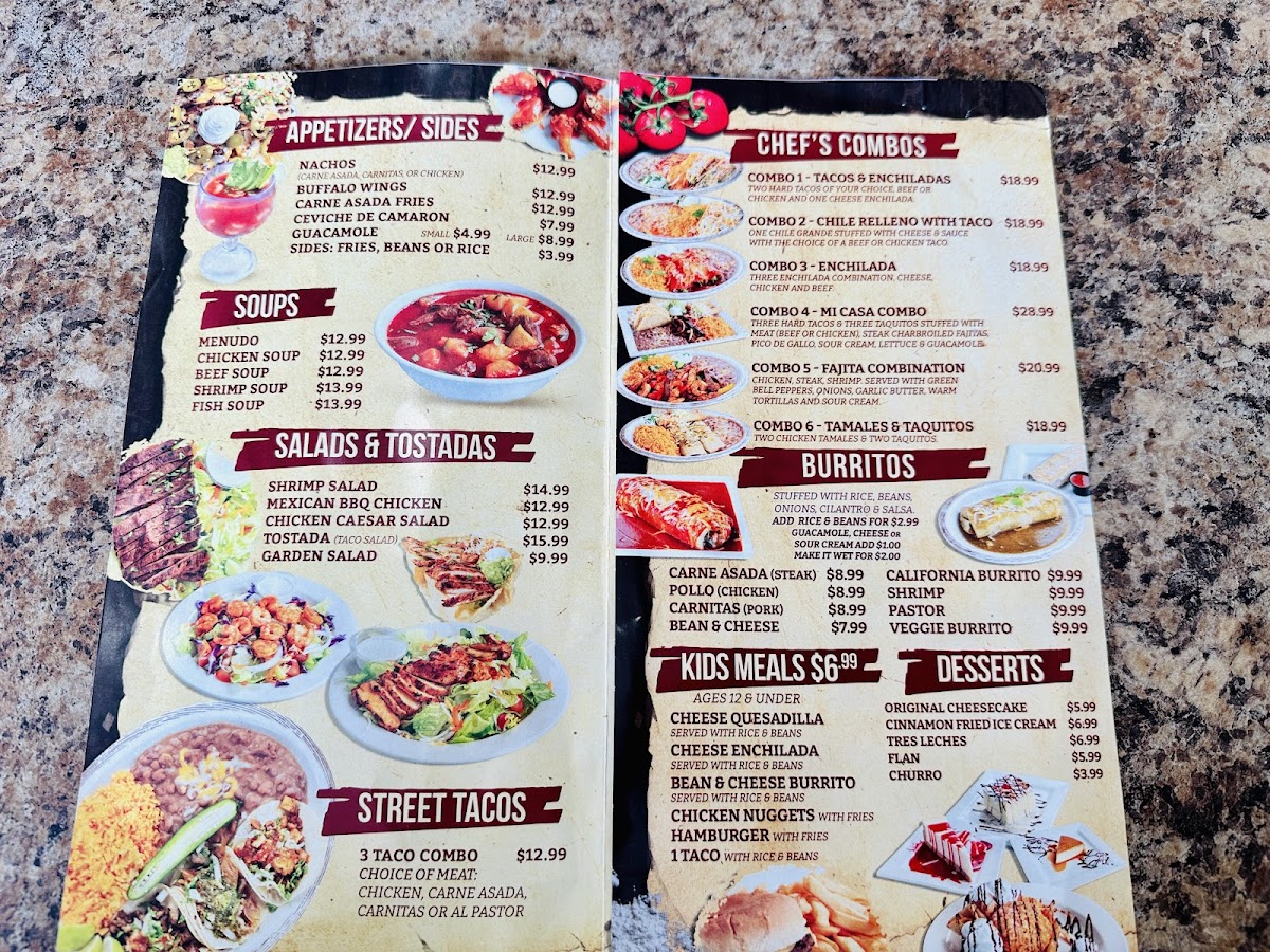 Mi Casa Mexicana Photo Menu 7