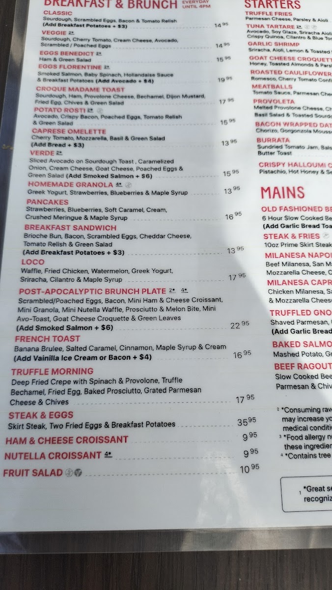 CRAFT Bayside Photo Menu 9