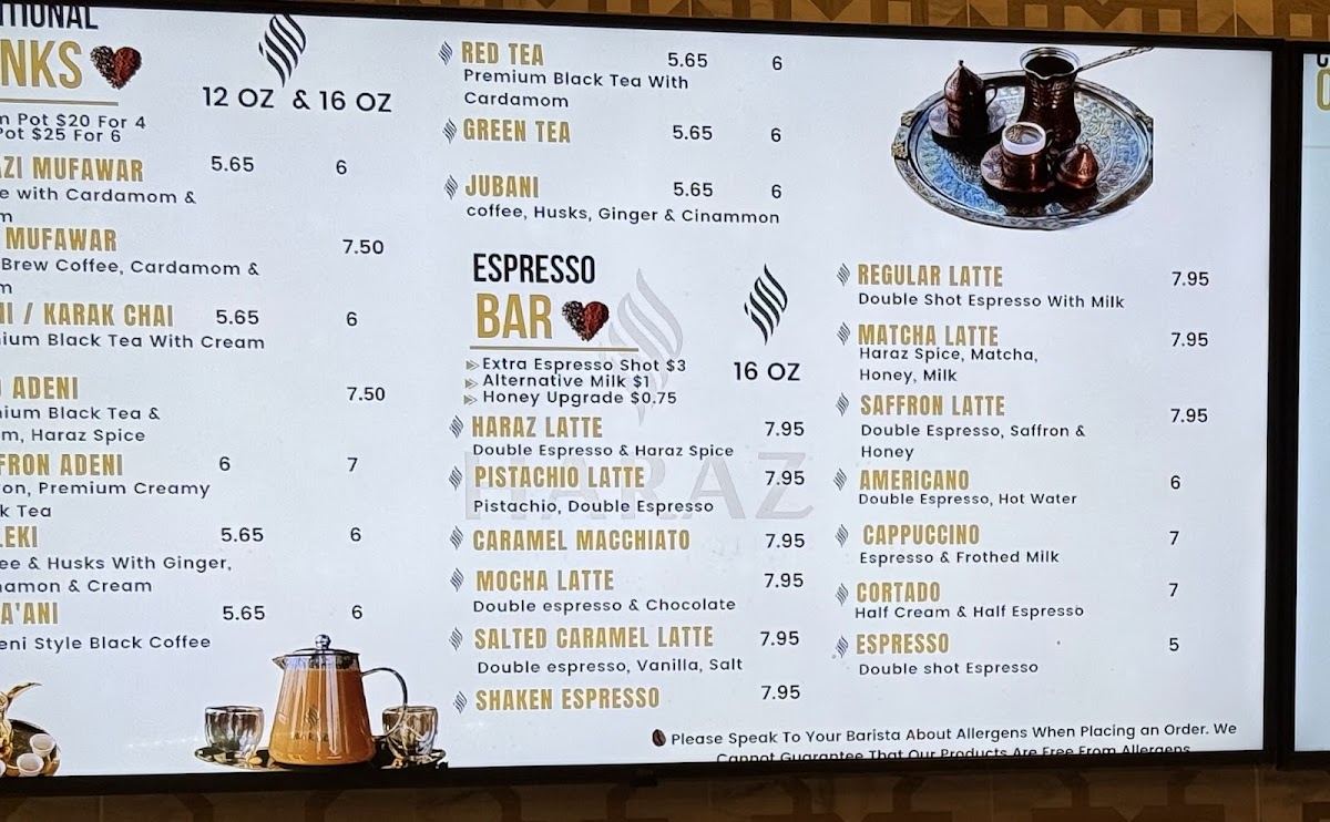 Haraz Coffee House Photo Menu 5