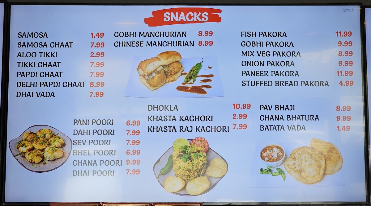 MASALA HOUSE RESTAURANT Photo Menu 3