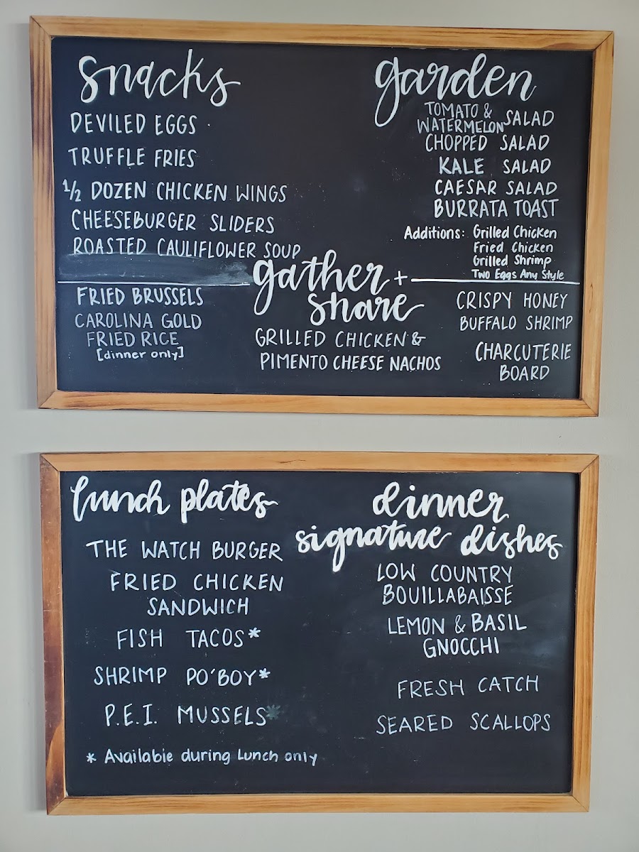 The Watch Rooftop Kitchen and Spirits Photo Menu 7