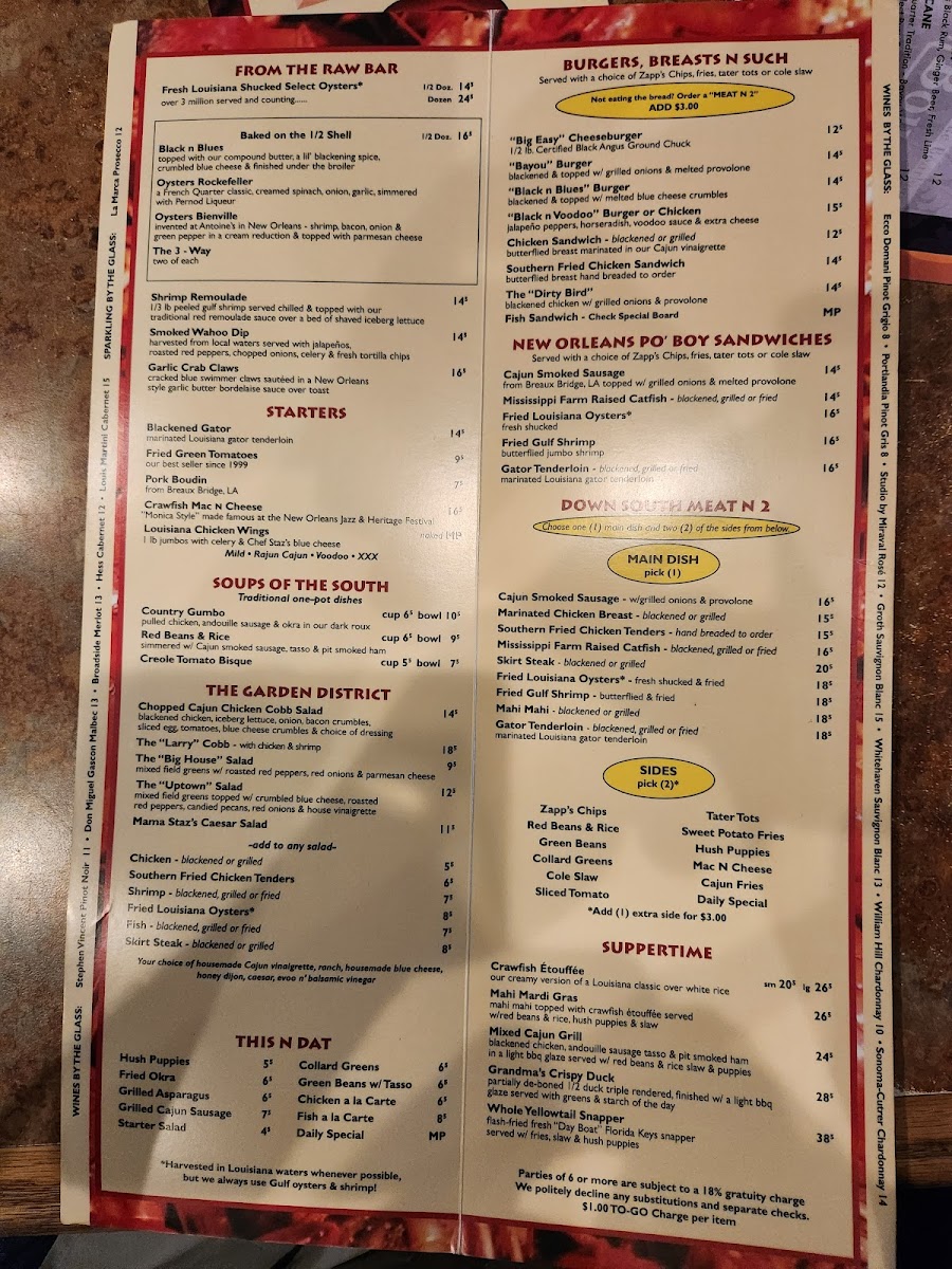 Shuck N Dive Photo Menu 6