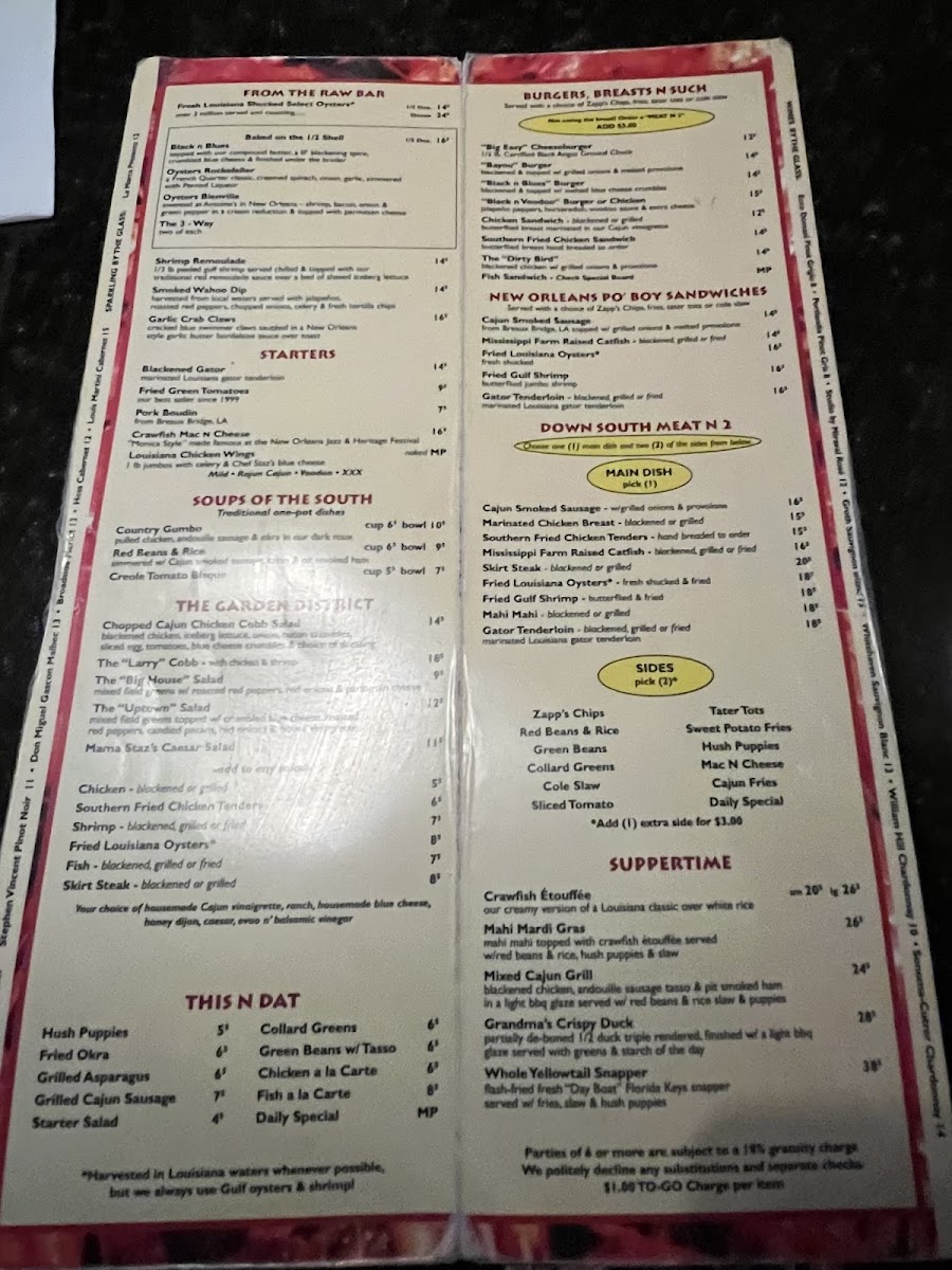 Shuck N Dive Photo Menu 7