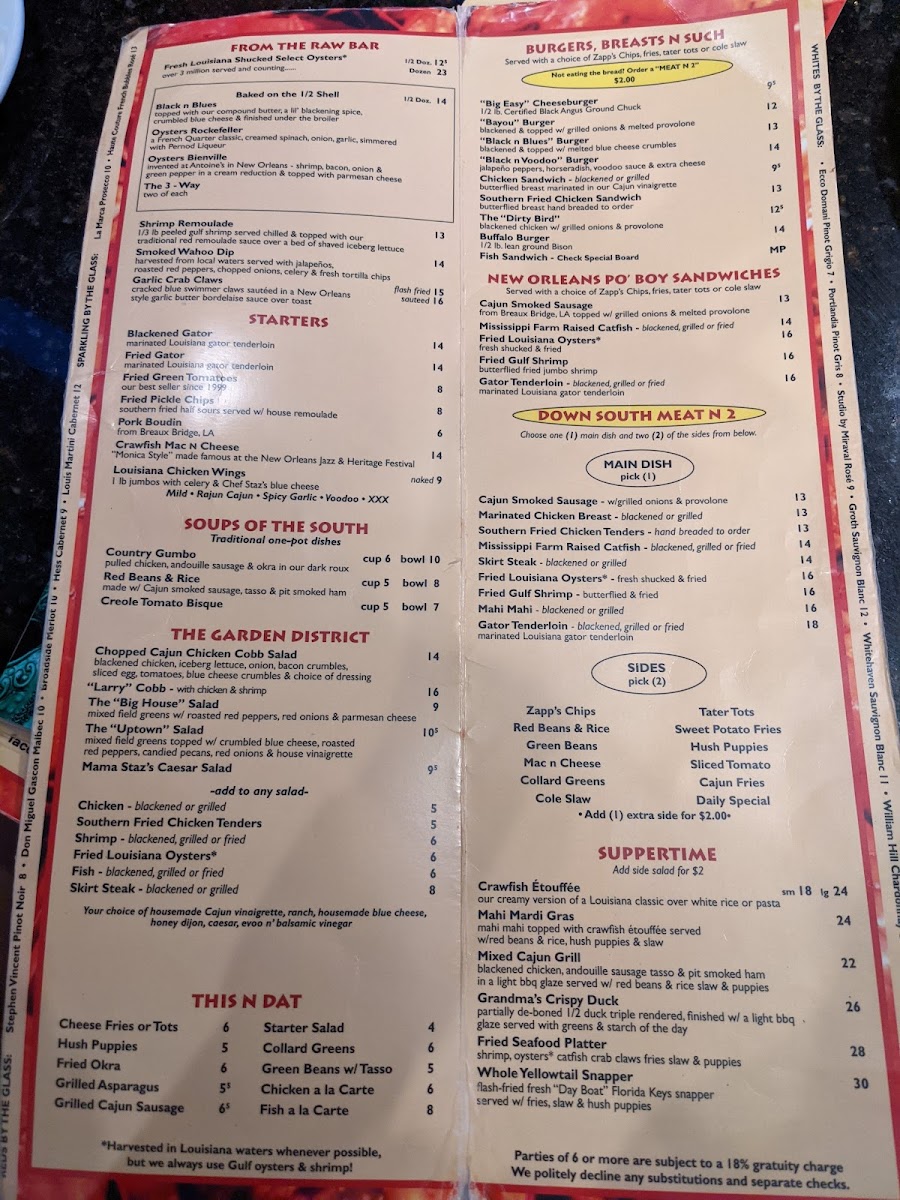 Shuck N Dive Photo Menu 8