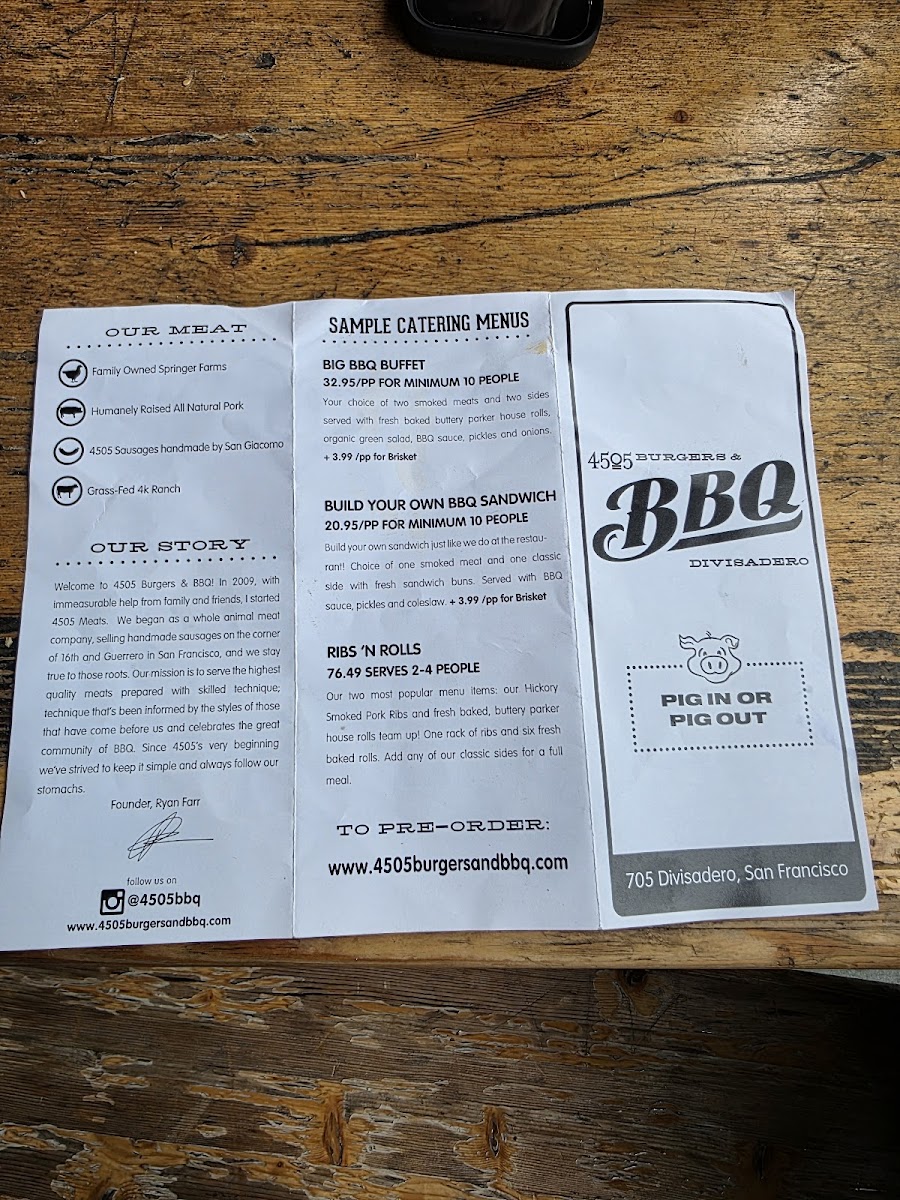 4505 Burgers & BBQ Photo Menu 7