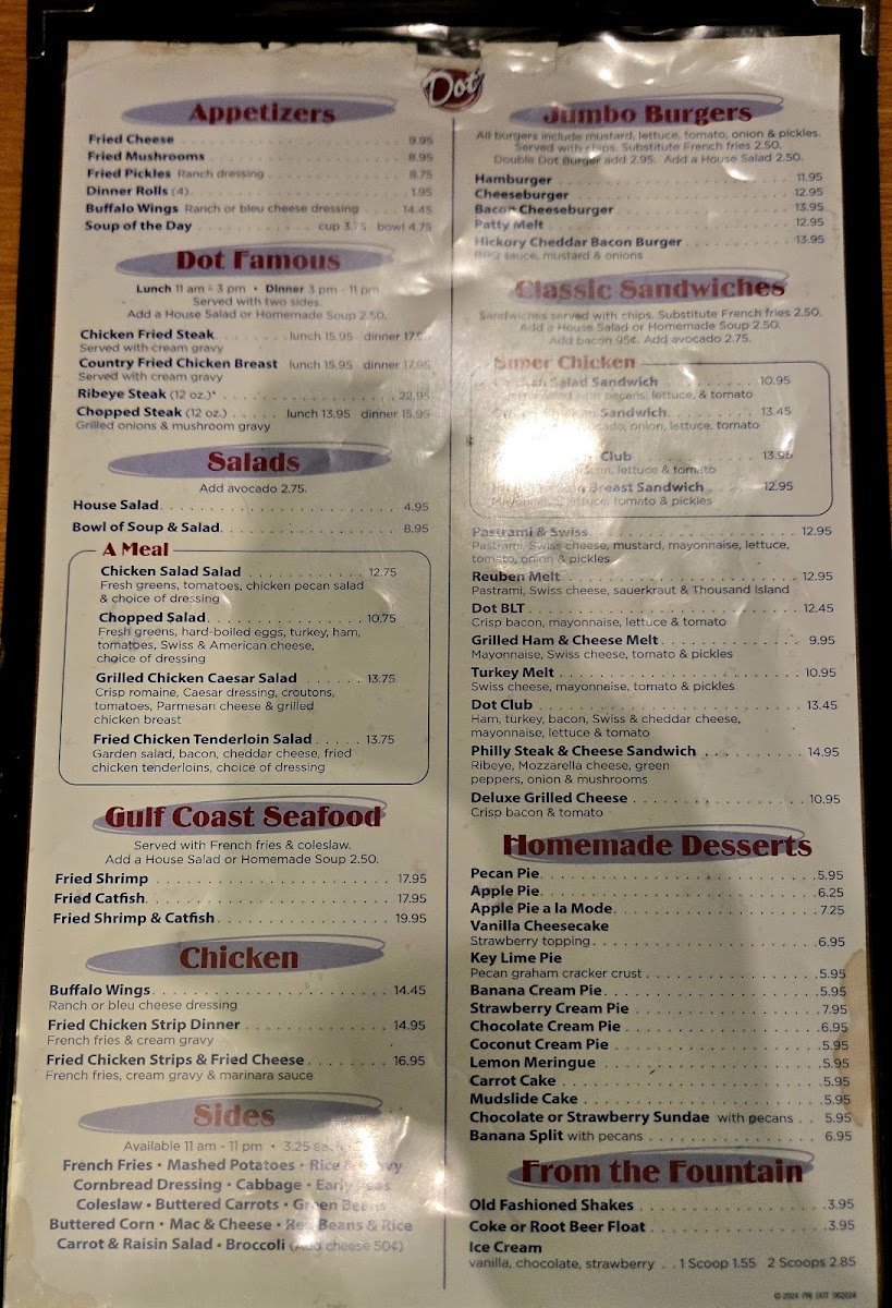 Dot Coffee Shop Photo Menu 7