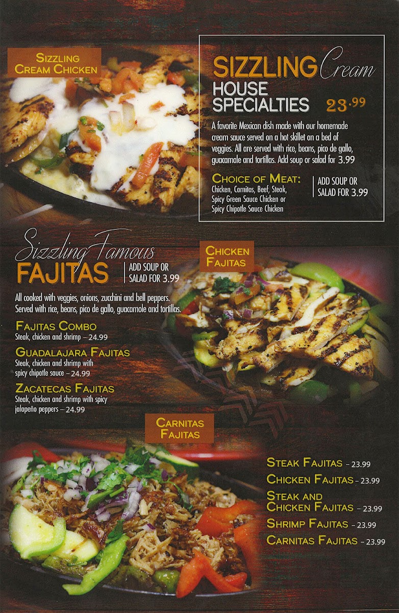 Salsa & Beer Photo Menu 10