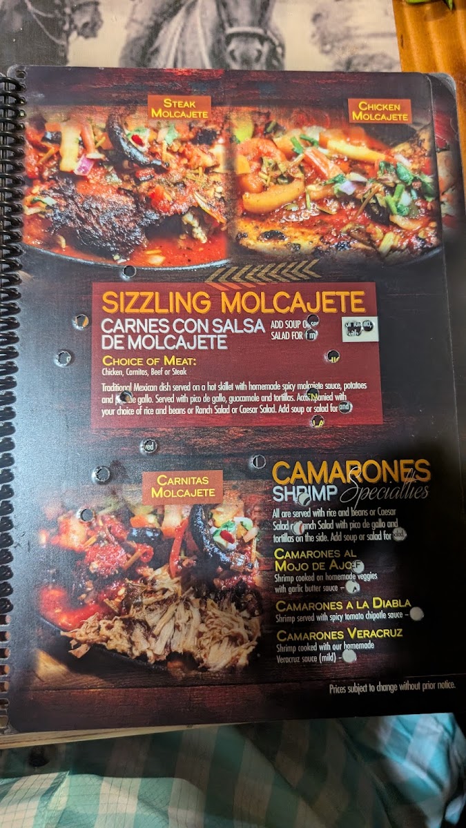 Salsa & Beer Photo Menu 5