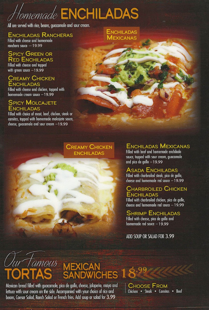 Salsa & Beer Photo Menu 6