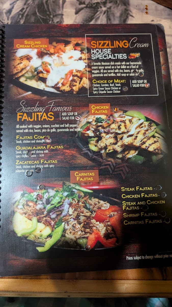 Salsa & Beer Photo Menu 8